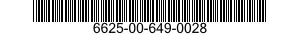 6625-00-649-0028 INDICATOR,LINE VOLTAGE 6625006490028 006490028