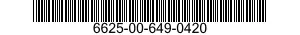 6625-00-649-0420  6625006490420 006490420
