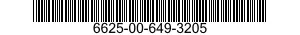6625-00-649-3205  6625006493205 006493205