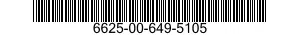 6625-00-649-5105 METER,ARBITRARY SCALE 6625006495105 006495105