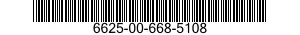 6625-00-668-5108  6625006685108 006685108