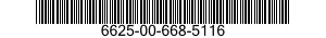 6625-00-668-5116  6625006685116 006685116