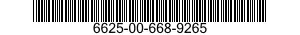 6625-00-668-9265  6625006689265 006689265