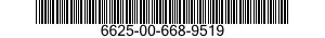 6625-00-668-9519 VOLTMETER 6625006689519 006689519