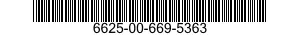 6625-00-669-5363 RADIO INTERFERENCE MEASURING SET 6625006695363 006695363