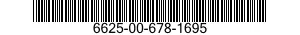 6625-00-678-1695 GENERATOR,SIGNAL 6625006781695 006781695