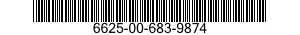 6625-00-683-9874 VOLTMETER 6625006839874 006839874