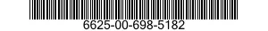 6625-00-698-5182  6625006985182 006985182
