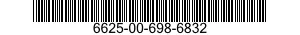 6625-00-698-6832  6625006986832 006986832