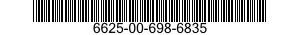 6625-00-698-6835  6625006986835 006986835