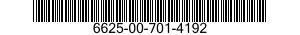 6625-00-701-4192  6625007014192 007014192