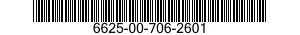 6625-00-706-2601  6625007062601 007062601