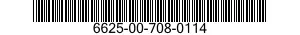 6625-00-708-0114  6625007080114 007080114