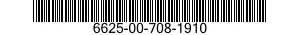 6625-00-708-1910  6625007081910 007081910