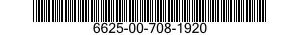 6625-00-708-1920  6625007081920 007081920