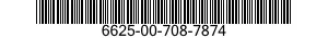 6625-00-708-7874 MULTIMETER 6625007087874 007087874