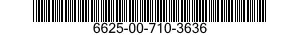6625-00-710-3636  6625007103636 007103636