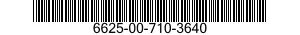 6625-00-710-3640  6625007103640 007103640