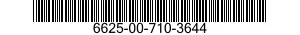 6625-00-710-3644  6625007103644 007103644