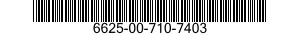 6625-00-710-7403  6625007107403 007107403