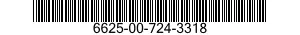 6625-00-724-3318 INDICATOR,STANDING WAVE RATIO 6625007243318 007243318