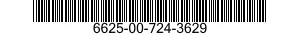 6625-00-724-3629  6625007243629 007243629