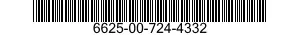 6625-00-724-4332  6625007244332 007244332