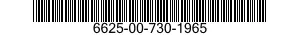 6625-00-730-1965  6625007301965 007301965