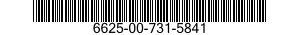 6625-00-731-5841  6625007315841 007315841