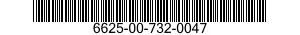 6625-00-732-0047  6625007320047 007320047