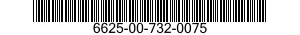 6625-00-732-0075  6625007320075 007320075