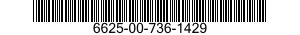 6625-00-736-1429  6625007361429 007361429