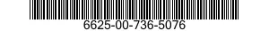 6625-00-736-5076  6625007365076 007365076