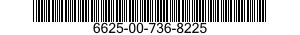 6625-00-736-8225 VOLTMETER 6625007368225 007368225