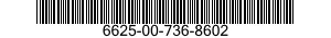 6625-00-736-8602  6625007368602 007368602