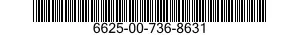 6625-00-736-8631  6625007368631 007368631