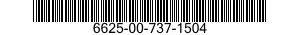 6625-00-737-1504  6625007371504 007371504