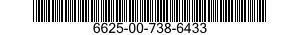 6625-00-738-6433 MULTIMETER 6625007386433 007386433