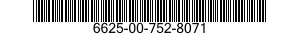 6625-00-752-8071  6625007528071 007528071
