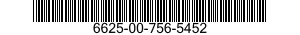 6625-00-756-5452 COUNTER,ELECTRONIC,DIGITAL READOUT 6625007565452 007565452