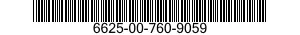 6625-00-760-9059  6625007609059 007609059