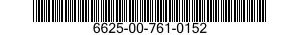 6625-00-761-0152  6625007610152 007610152