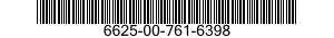 6625-00-761-6398 AMMETER 6625007616398 007616398