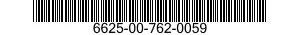 6625-00-762-0059  6625007620059 007620059