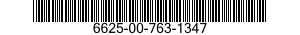 6625-00-763-1347  6625007631347 007631347