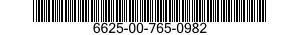 6625-00-765-0982 TEST SET 6625007650982 007650982