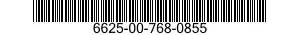 6625-00-768-0855  6625007680855 007680855