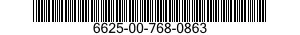 6625-00-768-0863  6625007680863 007680863