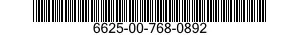 6625-00-768-0892  6625007680892 007680892