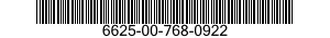 6625-00-768-0922  6625007680922 007680922